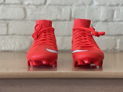 Nike Vapor Edge 360 Untouchable Football Cleats Red White Men Size