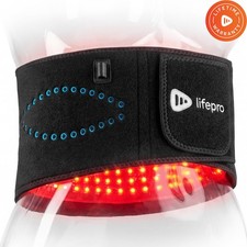 Lifepro AllevaRed Light Therapy Belt, For Muscle Pain Relief, Skin Rejuvenation