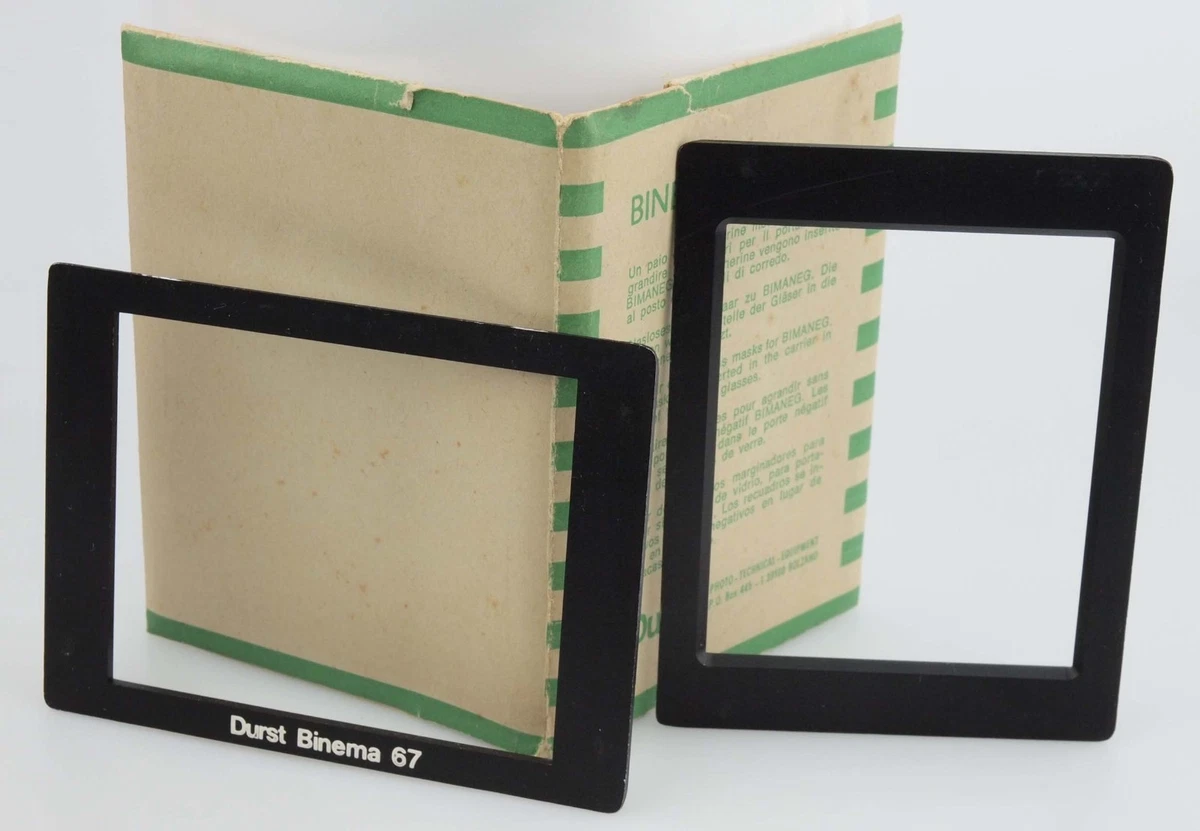 Porte-négatifs Durst Sivoneg 6x6 Cm Pour Agrandisseur M601 - Sans Verre - Occasion