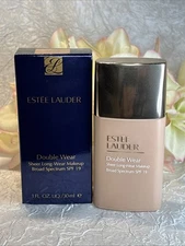ESTEE LAUDER Double Wear SHEER Long Wear Foundation Makeup - 3N2 Wheat NIB Free