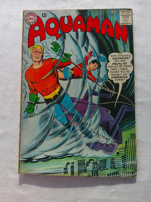 Aquaman #15 DC Comic 1964 Good+ Menace of the Man-Fish