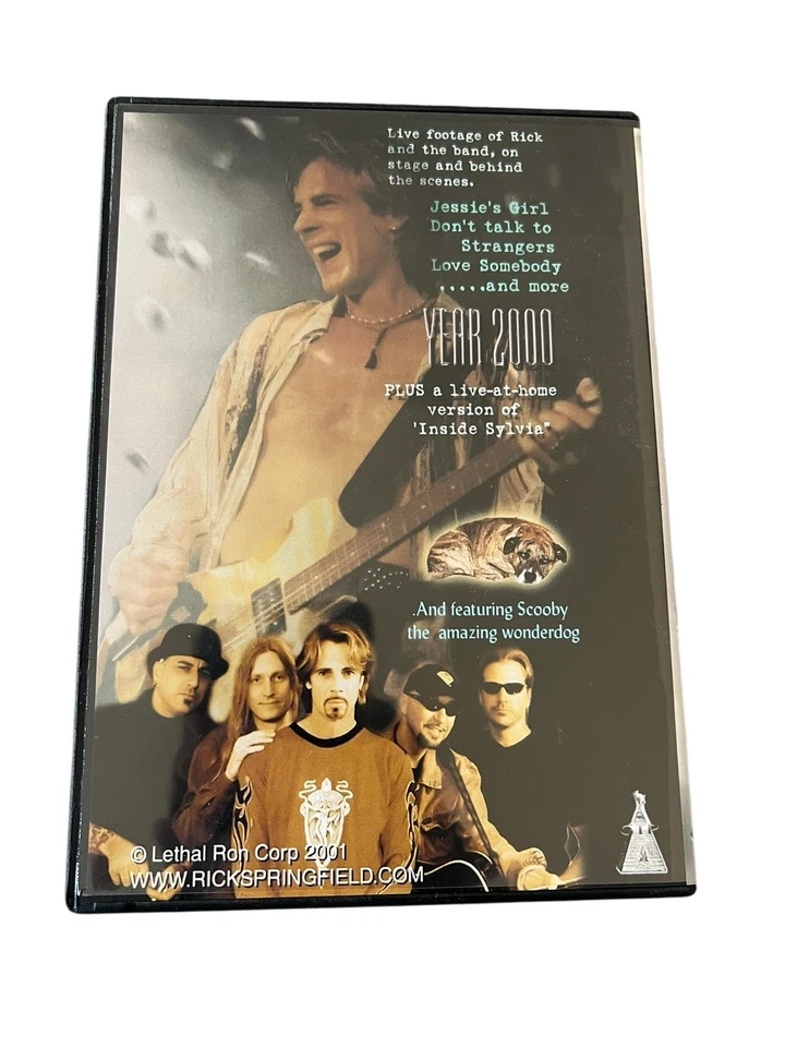 Rick Springfield - Alive (DVD, 2001) Concert- Live Music - Image 2 of 4