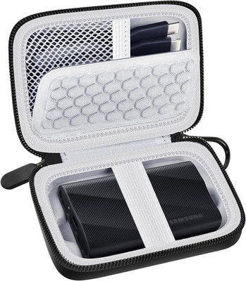 Carrying Case for T9/T7/T7 Shield Portable SSD 4TB 2TB 1TB, Hard Travel