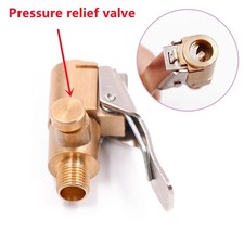 8MM Car Air Pump Nozzle Adapter Truck Tire Inflator Valve Connector Head Clip