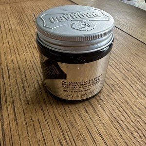 PRORASO Single Blade Beard Exfoliating Paste |  Mint & Rosemary Deep Cleanser