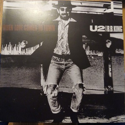 U2 & BB King When Love Comes to Town 12''Vinyl Single 1988 Island