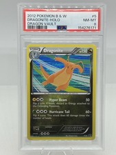 Dragonite 5/20 Dragon Vault Holo PSA 8 Low Pop on eBay