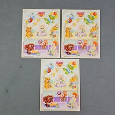 Vtg Hallmark 1985 Muppet Babies Sticker Sheets Jim Henson Associates Inc (3)