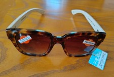 Piranha Women's Tortiseshell  Bamboo Sunglasses Style 62119 NWT