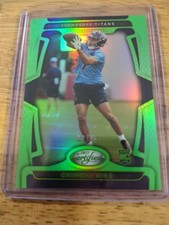 2025 Certified Football #182 Chimere Dike Lime Green Mirror BOOKEND! 9/15 🔥🔥