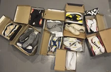 Sneaker Beater Box Assorted Sizes Men’s Jordan Retro Shoes 12 Pairs Sneaker Part