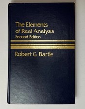The Elements of Real Analysis by Robert G. Bartle - Hardcover 2nd Edition 1976