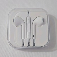 Apple EarPods Wired In-Ear 3.5mm Earbuds w/ Mic Remote White 1.2m 10mm