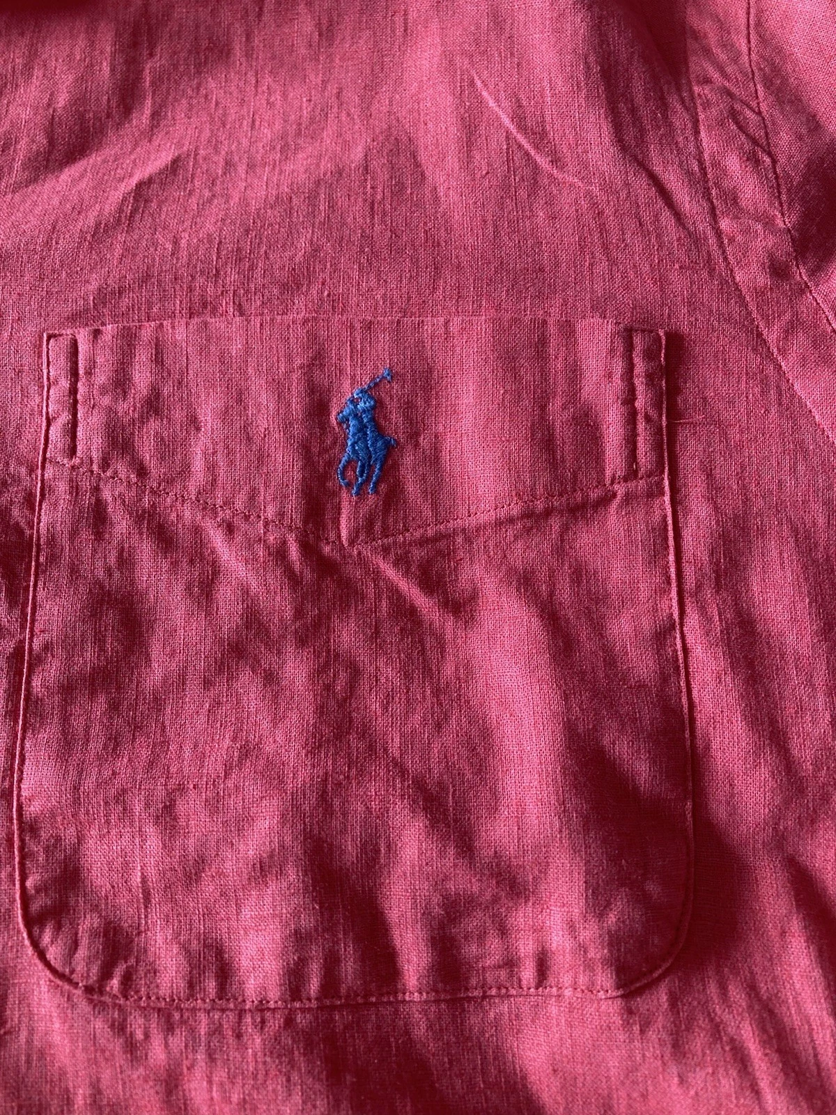 New Size L Large Mens Polo Ralph Lauren Button Up Shirt - product detail image 4