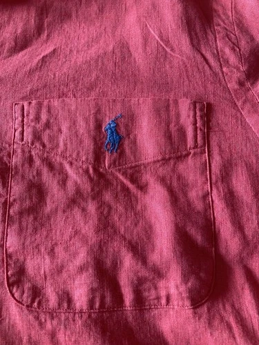 New Size L Large Mens Polo Ralph Lauren Button Up Shirt image 4