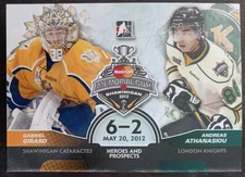 2012 - 2013 ITG Heroes And Prospects Girard/Athanasiou Memorial Cup #MC-03
