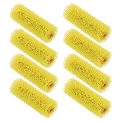 Für Paint Roller 10cm Mitteltextur Schwammrolle 8 Stück