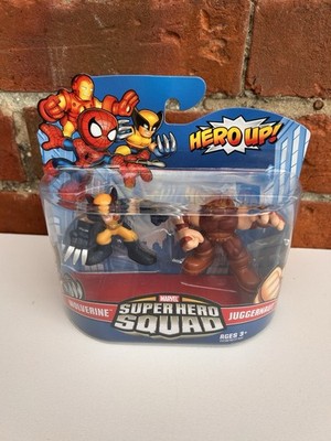 Marvel Super Hero Squad - Wolverine & Juggernaut Figuren Neu Originalverpackt