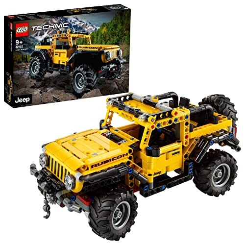 Lego Technique Jeep (R) Wrangler 4x4 Off -Road SUV Model Assembly Set toy