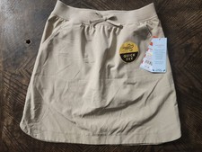 Cat and Jack Khaki Skirt Skort with Bike Shorts Girls L School Uniform