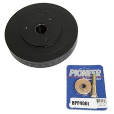 Blueprint Engines Bpp400l One Harmonic Balancer For Sbc 8.0 Od Black Oxide