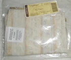 Longaberger Botanical Fields Stripe TV Time Basket Liner #28739277