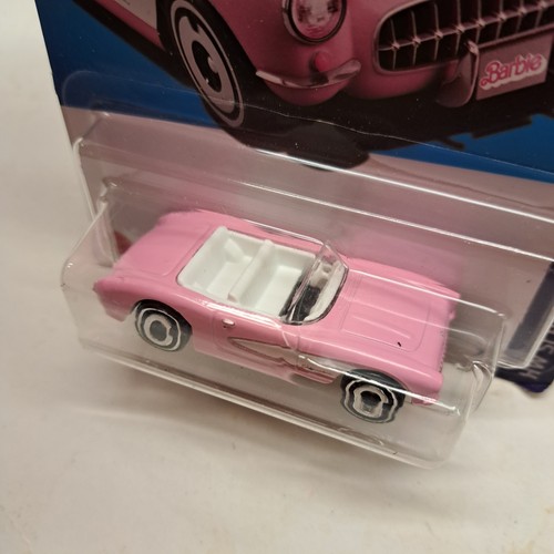 Corvette 183/250 1956 Hot Wheels HW Screen Time 9/10 2023 (Barbie Pink) - Imagen 4 de 12