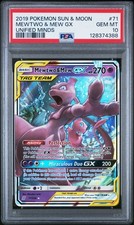 Mewtwo & Mew GX 71/236 Sm-Unified Minds Holo PSA 10 on eBay