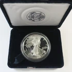 1998 American Silver Eagle Proof $1 – 1 oz .999 Fine Silver – Original Box & COA