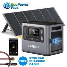 AFERIY P280 Power Station Portable LifePO4 2800W 2048Wh + 400W Solar Panel - UK