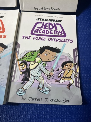 LOT 4 TRADE PB STAR WARS JEDI ACADEMY CHILDREN'S SERIES - ILLUSTRATED - Picture 5 of 6