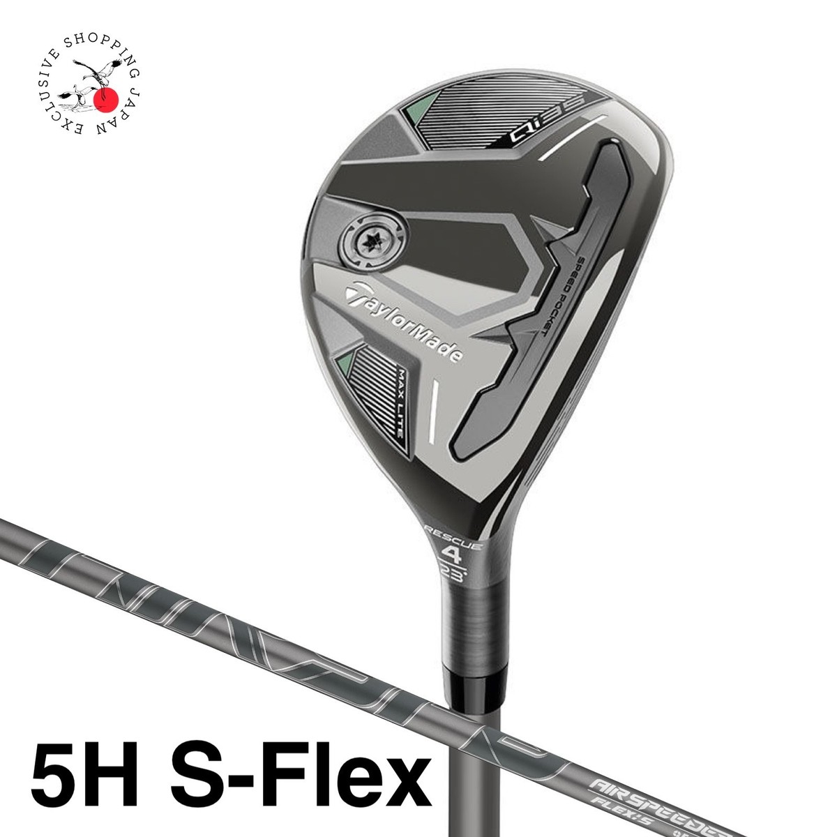 TaylorMade テーラーメイド　Qi35 5U TaylorMade Qi35 MAX LITE Rescue Utility Hybrid 5H S-Flex AIR