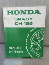 Manuale d'officina HONDA SPACY CH125 lingua italiana 1992