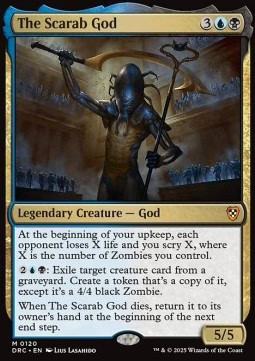 Magic/MTG The Scarab God DRC-120 Mythic Englisch Neu