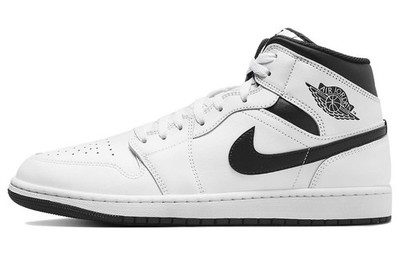Air Jordan 1 Mid 'White Black' DQ8426-132