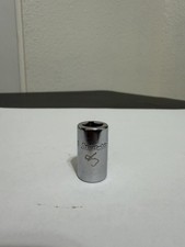 Snap-on Tools Usa Tm11 14 Drive 6pt Point Sae 1132 Shallow Socket Snap-on Tools Usa Tm11 14 Drive 6pt Point Sae 1132 Shallow Socket