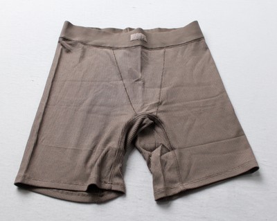 Skims Women's Soft Lounge Ribbed Modal Boxer Shorts DM3 Amethyst Size XS NWT