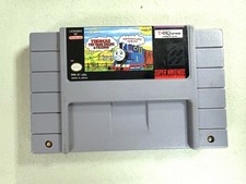 THQ Thomas the Tank Engine & Friends Super Nintendo SNES Game Tested + Working!