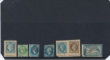 France: Small Early Empire Fine Used Stamp Collection. As Shown on Scan