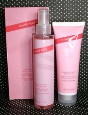 171637 MARY KAY BODY CARE SET SPARKLING CHERRY FRAGRANCE/BODY MIST  BODY LOTION