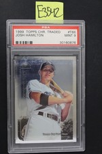JOSH HAMILTON 1999 TOPPS TRADED CHROME #T66 PSA 9 MINT (E3542