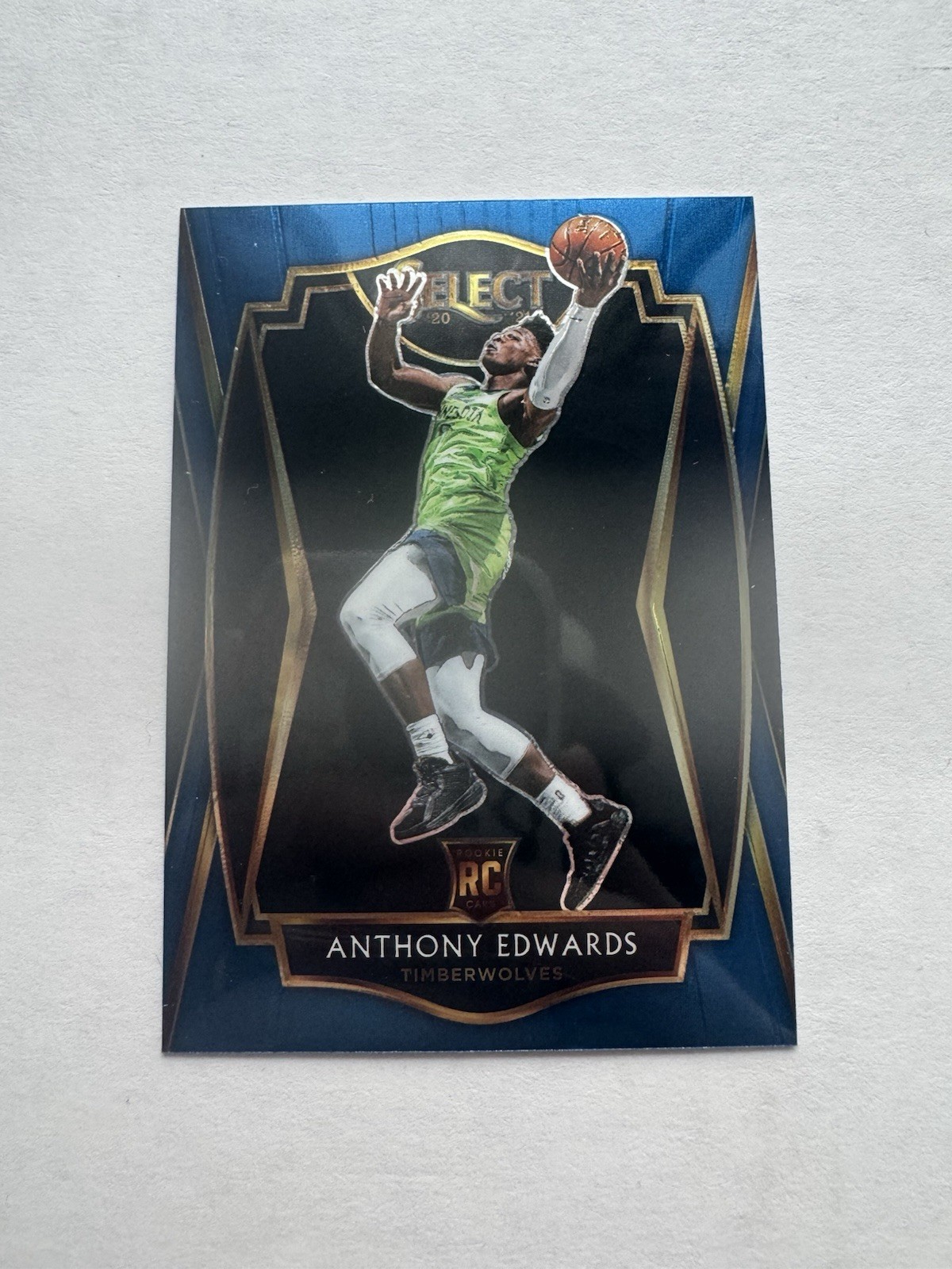 2020-21 Panini Select Anthony Edwards #169 Rookie Card RC NM/M