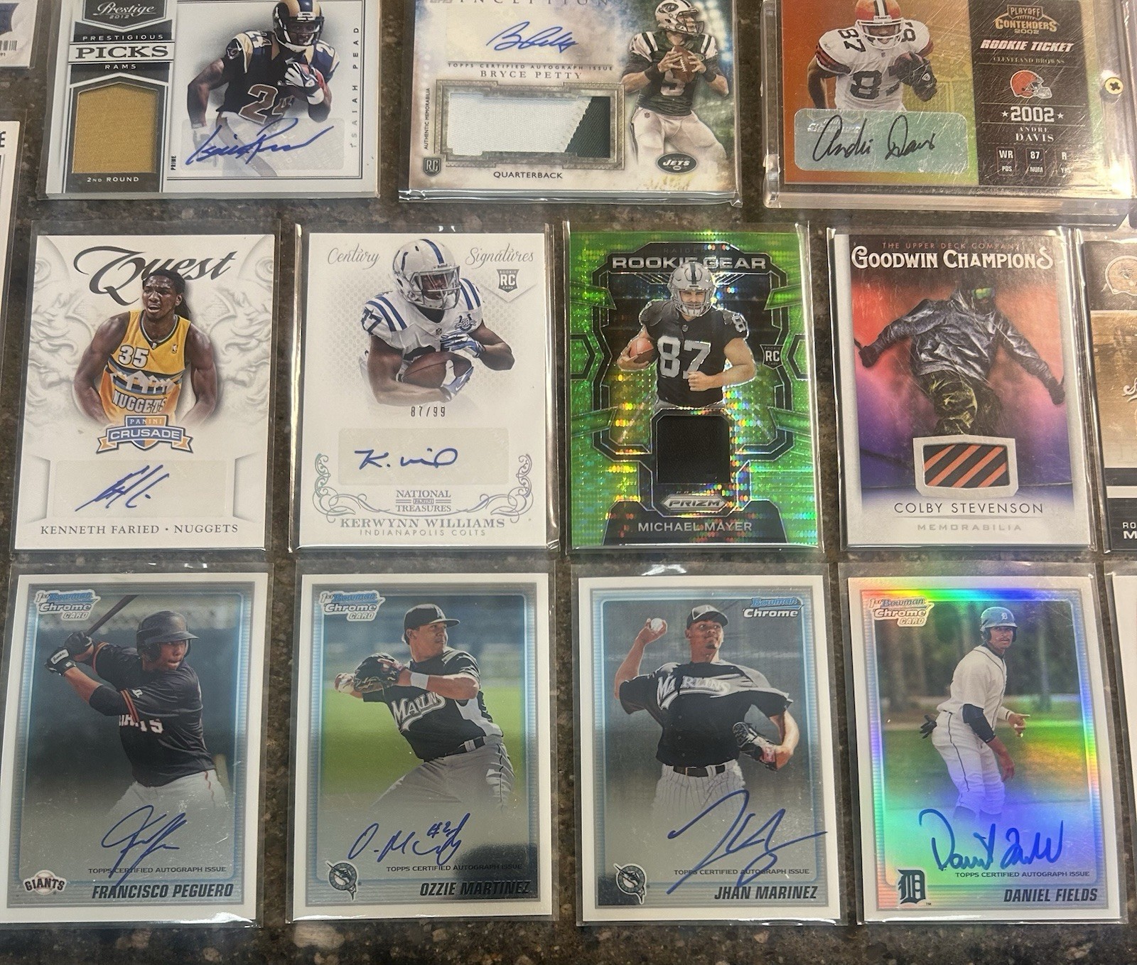 23 Card Jersey Auto Patch Lot /25 /99 Basketball Baseball FOOTBALL GAME USED AU view 3