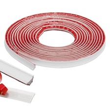 Flexible Trim Caulk Strip Wall Moulding Trim 12 In In X 10 Ft White Flexible Trim Caulk Strip Wall Moulding Trim 12 In In X 10 Ft White