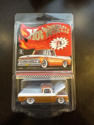 Hot Wheels '62 Ford F100 HW '22 RLC Collector Edition Orange VHTF