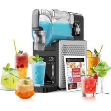 Slush Maschine 2,5L Edelstahl LED Display Automatisch Getr&auml;nke Maker