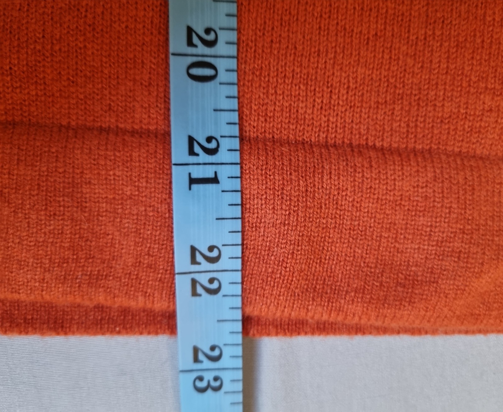 Hobbs Jumper Size S Orange Cashmere Wool Talia Bardot Neck image 6