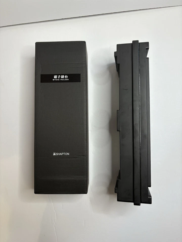 Soporte de piedra pesada Shapton, afilado, negro Foto 4 de 4