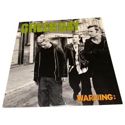 Green Day 2000 Warning Vinyl LP Album, Europe Release, Green Translucent, Ltd Ed