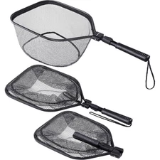 Eco-Friendly 17" Foldable Fishing Net - Ideal for Catch & Release Adventures